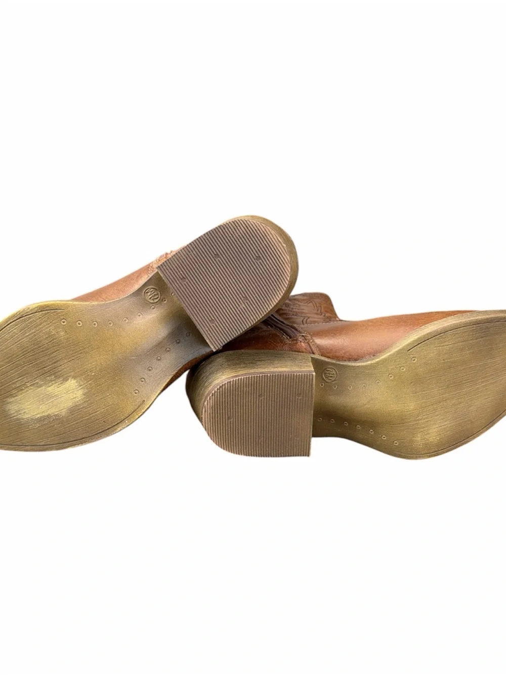 Coconuts by Matisse Tan Leather Slip-On Ankle Boots